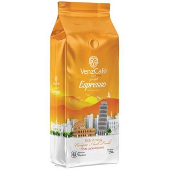  قهوه اسپرسو مدیوم ونزکافه 250 گرمی633acf75ee8b022410